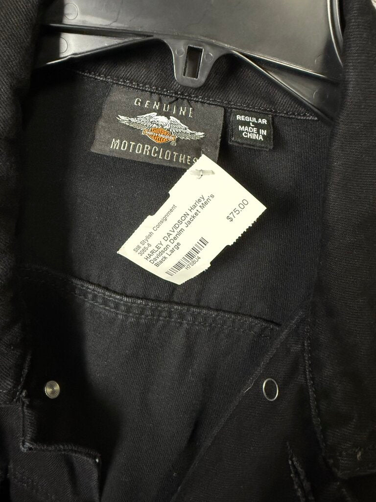 Men's Denim Harley Davidson Jacket