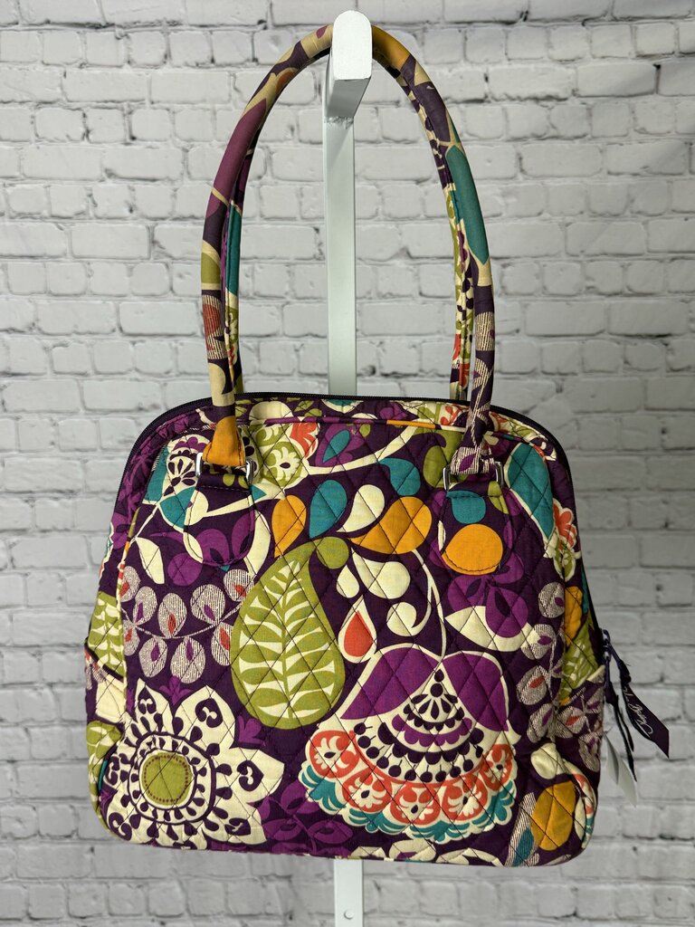 Vera Bradley Plum Crazy Purse