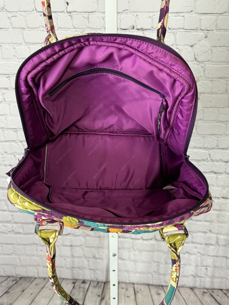 Vera Bradley Plum Crazy Purse