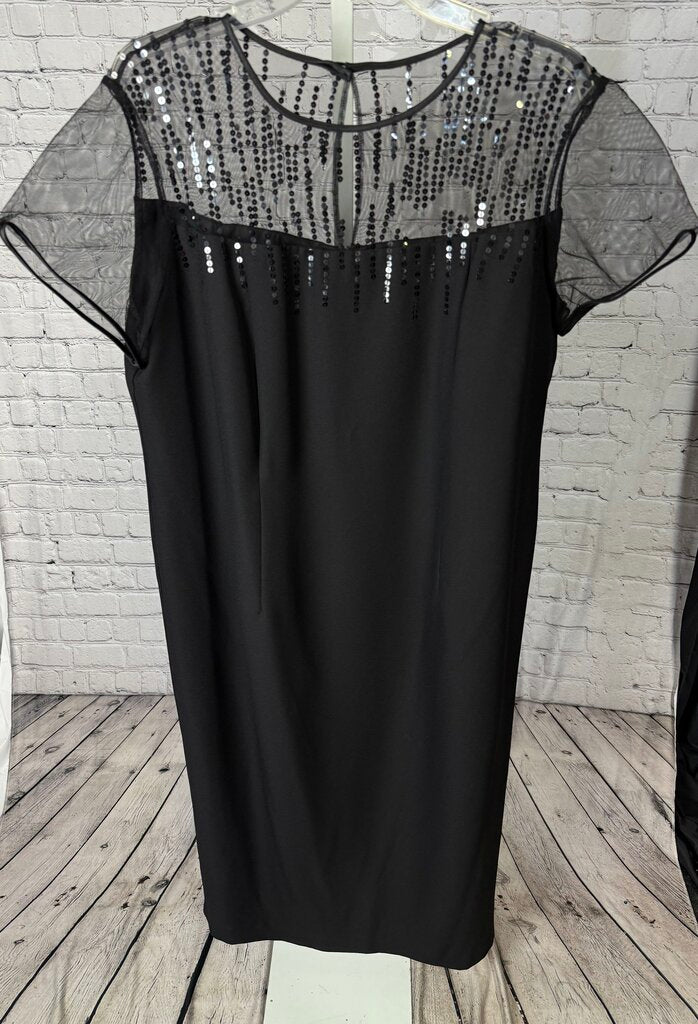 Women's Black Maxi Mother Of Bride/Groom Dress