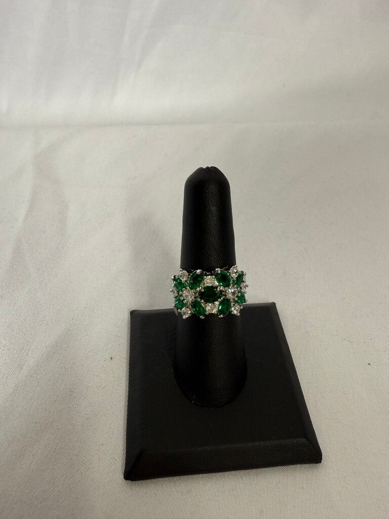 Bundle of 5 Sterling Silver Rings Size 7