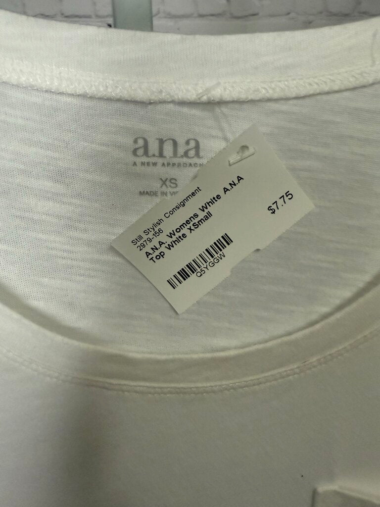 Womens White A.N.A Top