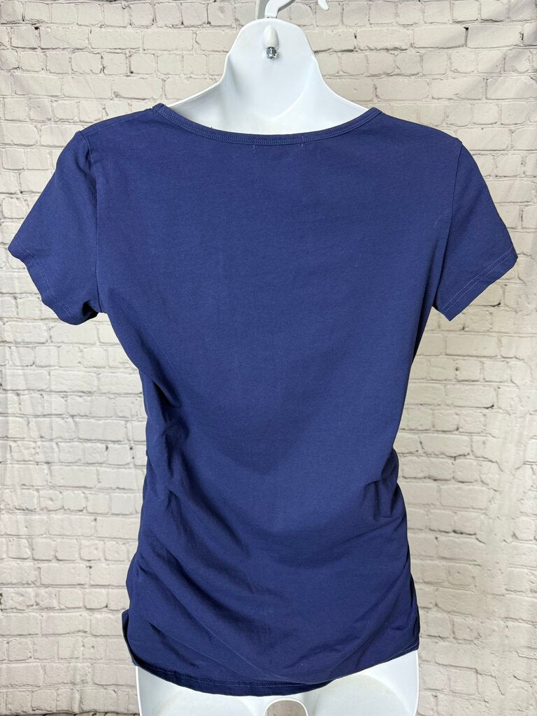 "Bearsland" Navy Maternity T-Shirt