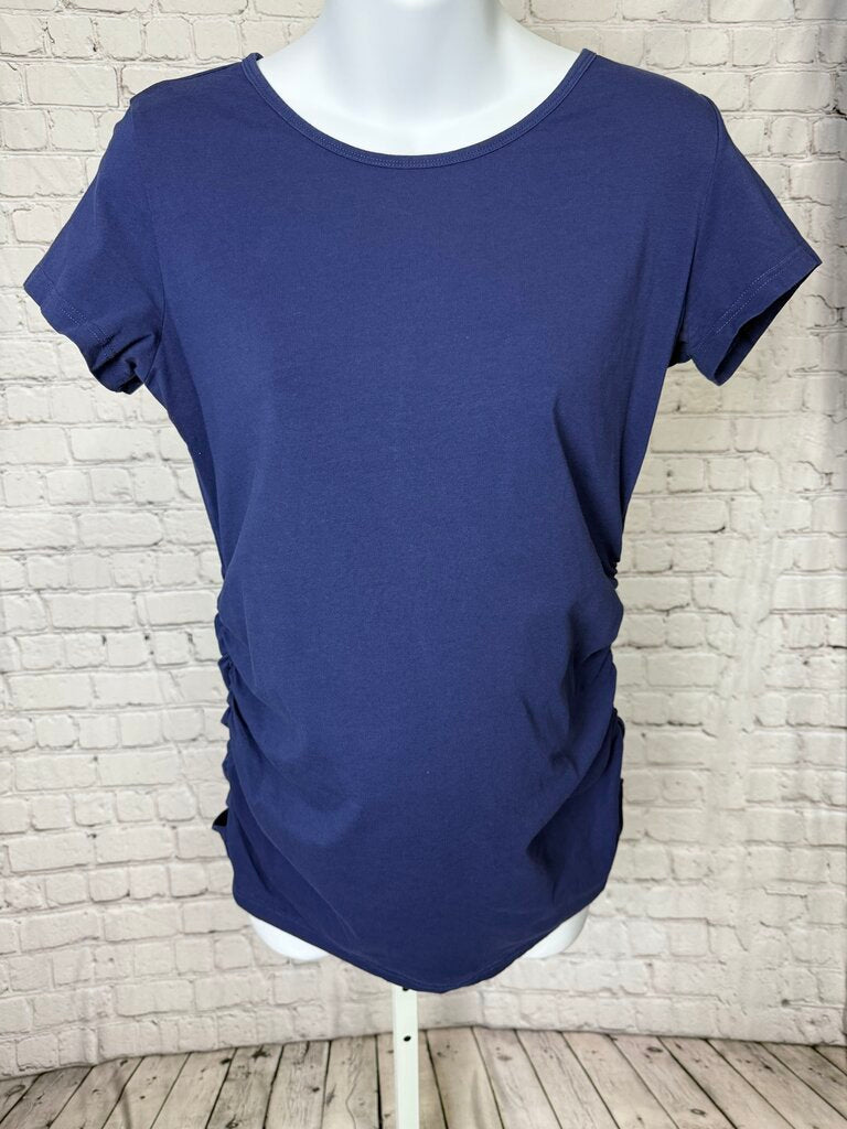 "Bearsland" Navy Maternity T-Shirt