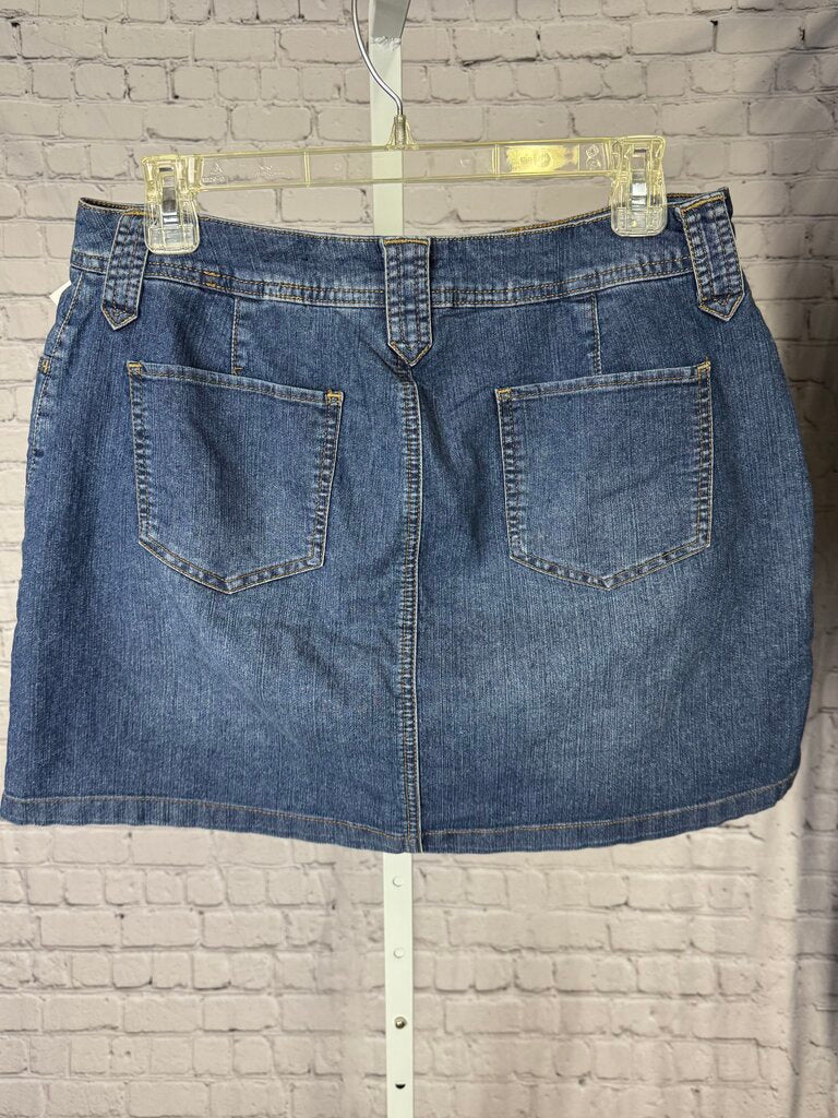 Womens Denim "St. John's Bay" Skirt