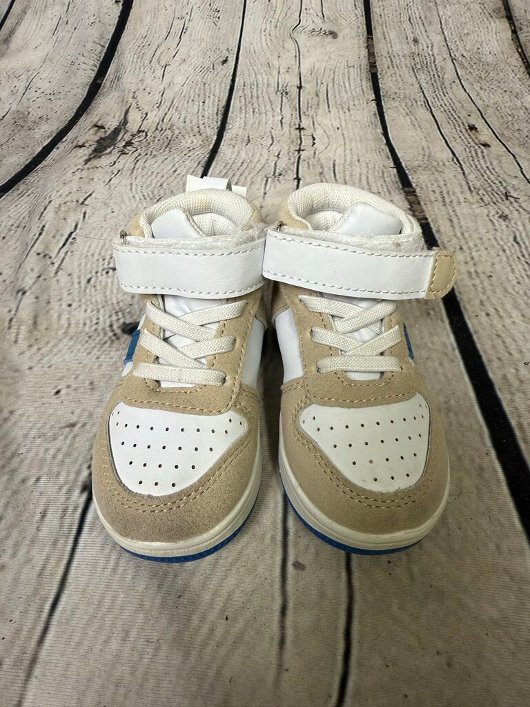 Boys "First Steps" Hi Top Baby Shoes