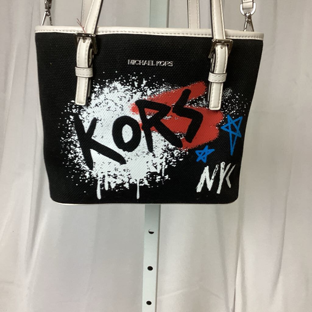 New Michael Kors Graffiti Purse