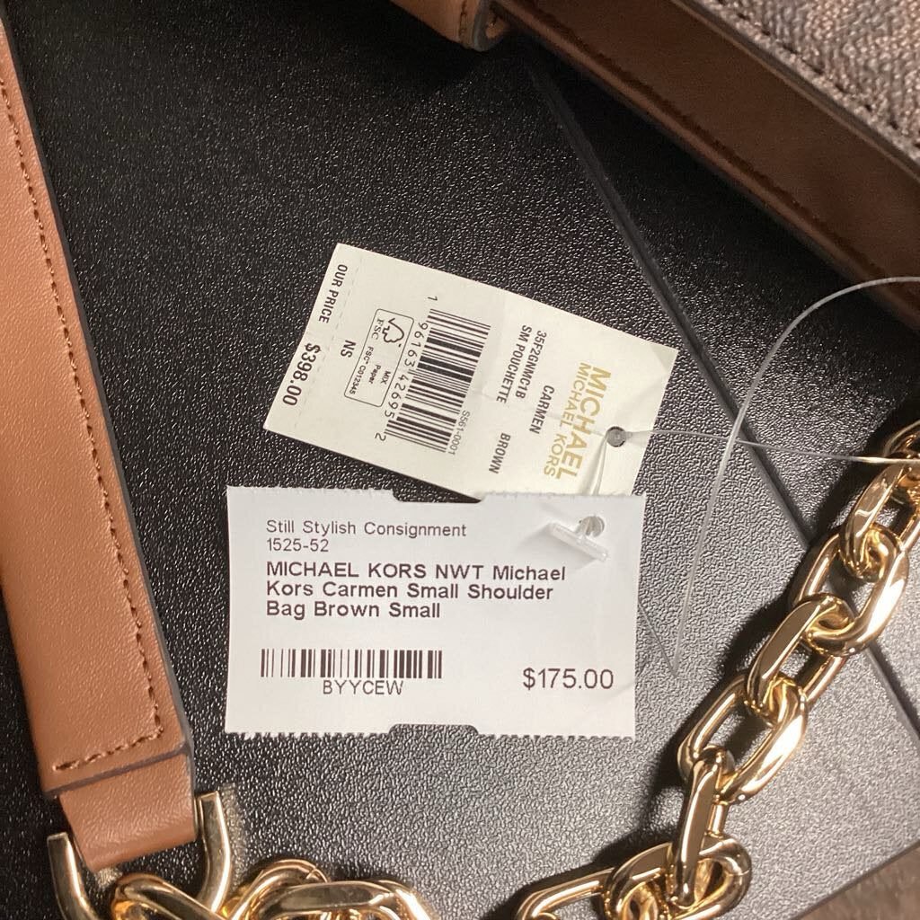 NWT Michael Kors Carmen Small Shoulder Bag