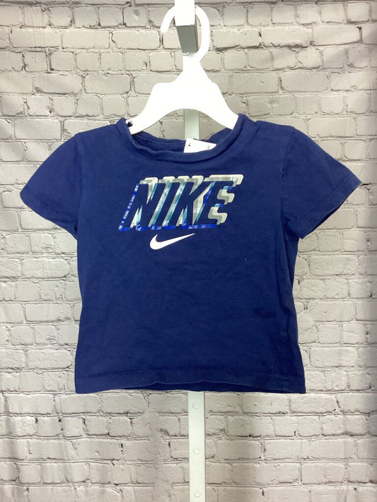 Boys Navy Nike Shirt