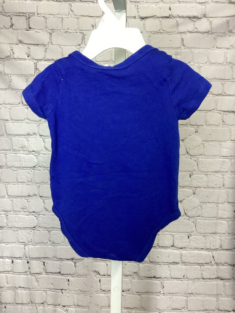 Boys Blue Nike Onesie