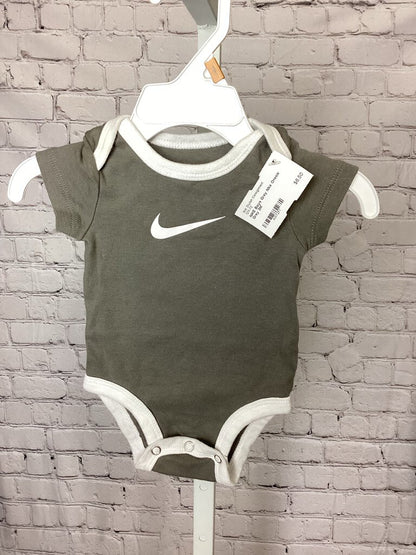 Boys Grey Nike Onesie