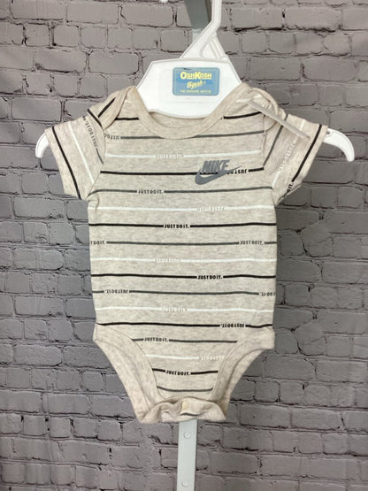 Boys Tan Nike Onesie