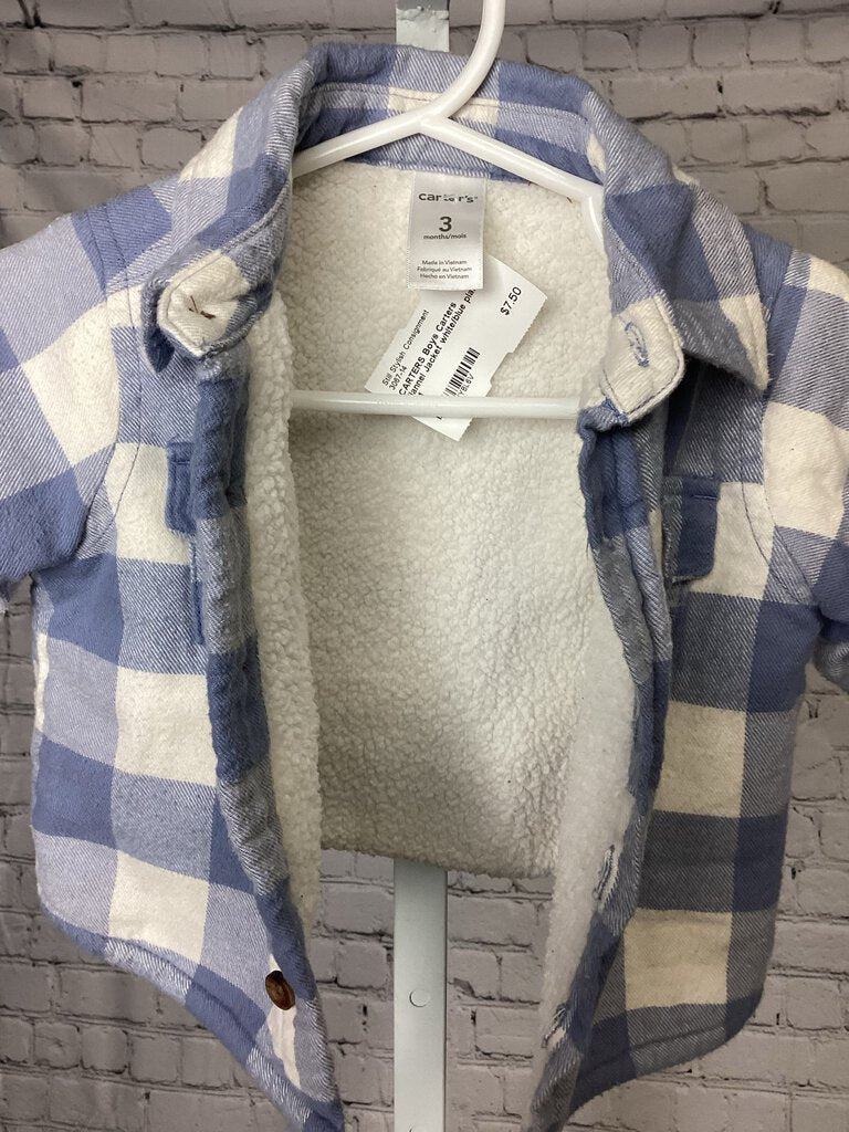 Boys Carters Flannel Jacket