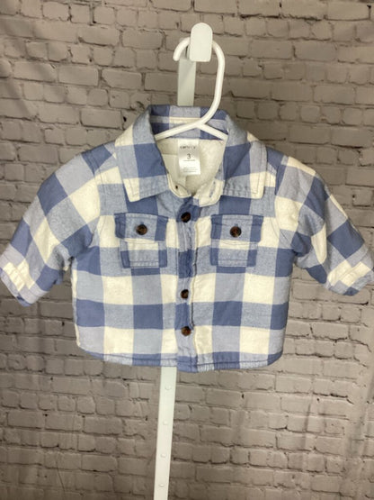 Boys Carters Flannel Jacket