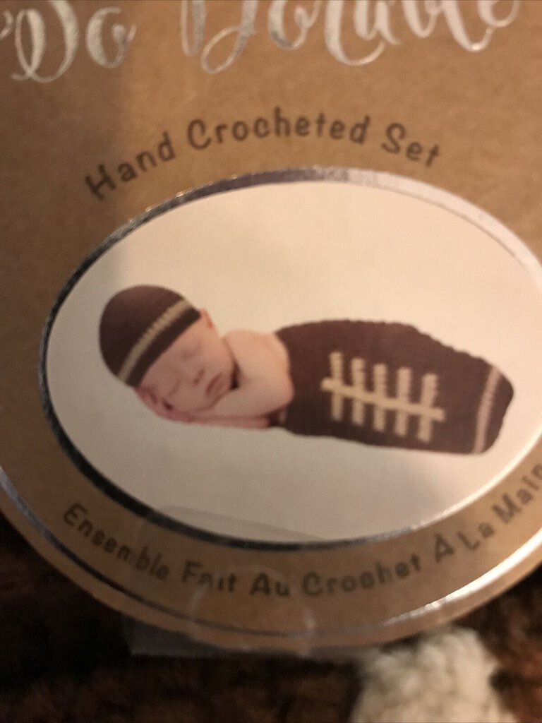 Newborn 'So Dorable' Football 2pc Outfit