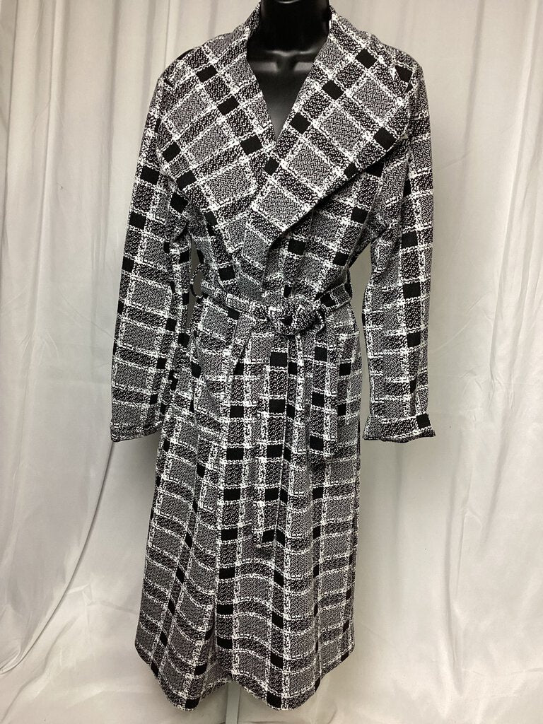 Stella Luce Plaid Trench Coat