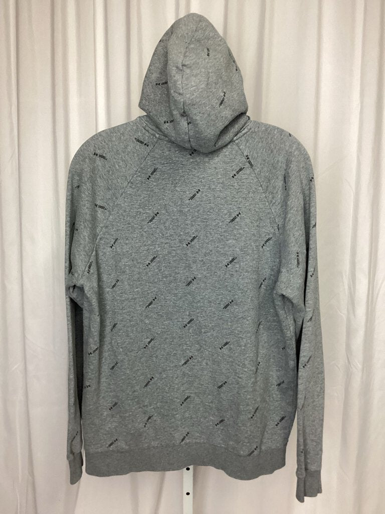 Mens Grey Under Armour Hoodie