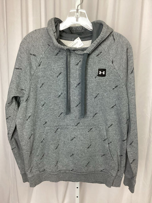 Mens Grey Under Armour Hoodie