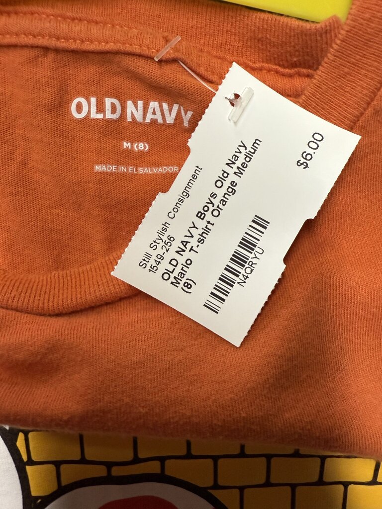 Boys Old Navy Mario T-shirt