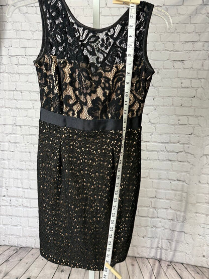 Women's Short Black Lace Dress