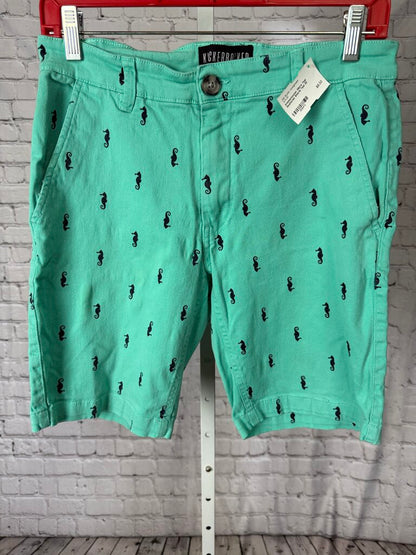 Men's Teal Seahorse Shorts