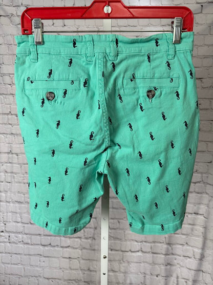 Men's Teal Seahorse Shorts