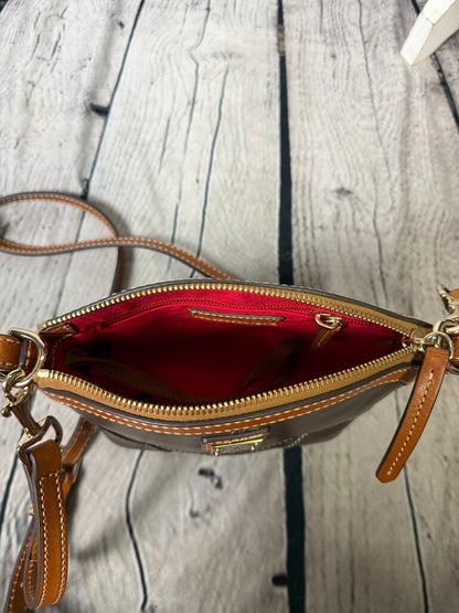 Dooney & Bourke Mini Brown Domed Crossbody