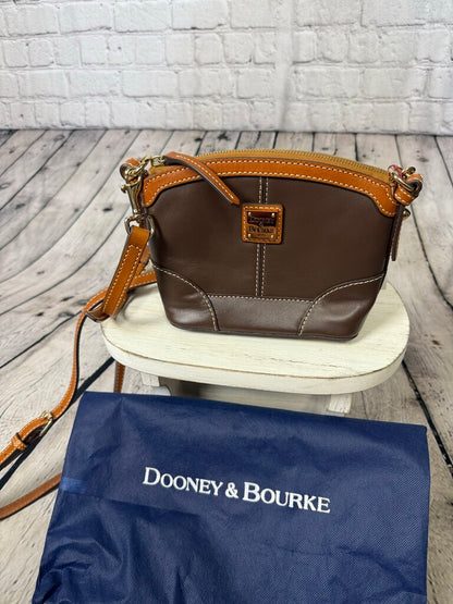 Dooney & Bourke Mini Brown Domed Crossbody