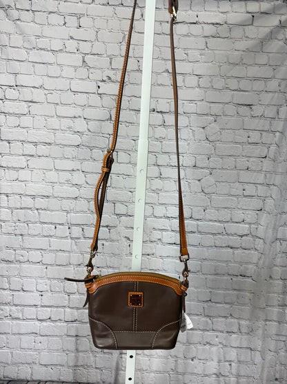 Dooney & Bourke Mini Brown Domed Crossbody