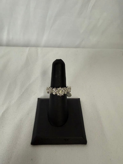 Bundle of 5 Sterling Silver Rings Size 7