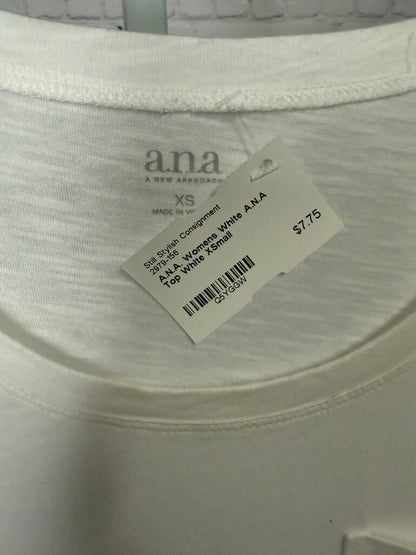 Womens White A.N.A Top