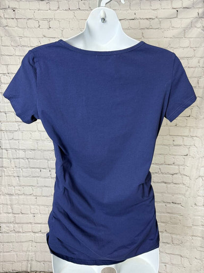 "Bearsland" Navy Maternity T-Shirt