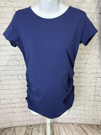 "Bearsland" Navy Maternity T-Shirt