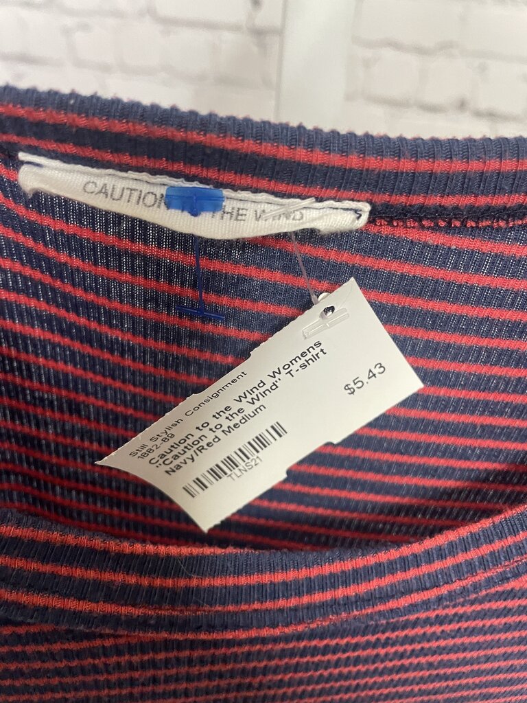 Womens "Caution to the Wind" T-shirt