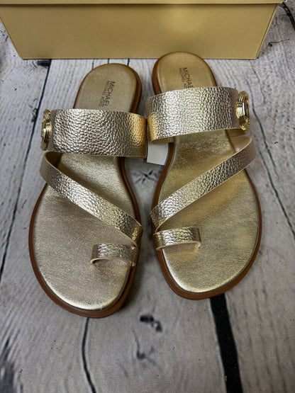 Michael Kors Metallic Sandals