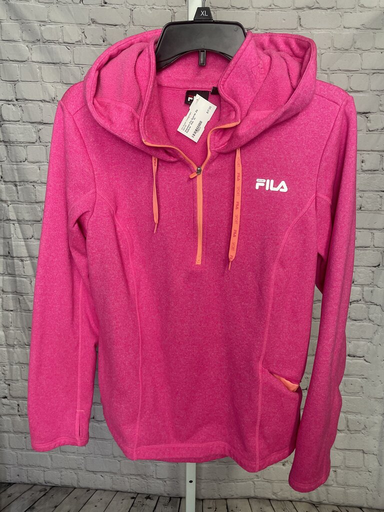 Womens Fila Quarter Zip Pullover