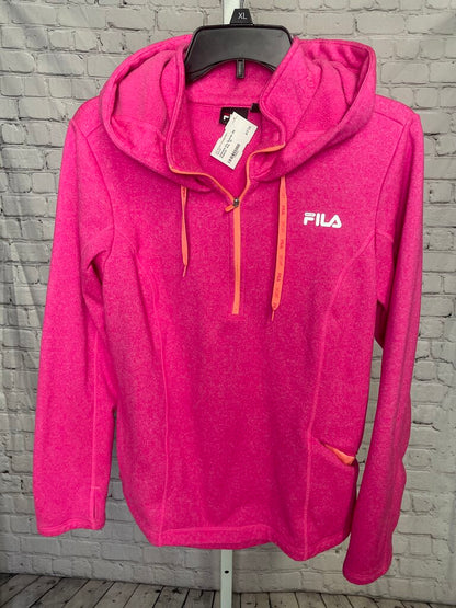 Womens Fila Quarter Zip Pullover